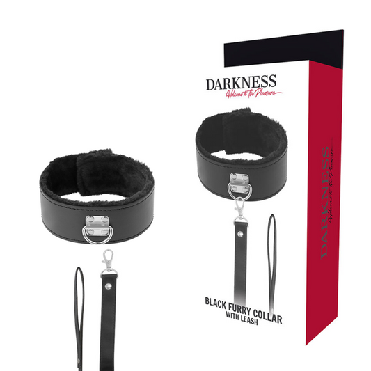 DARKNESS — Collar forrado con cadena Titanium