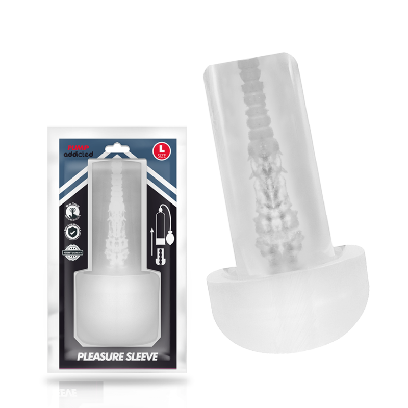 PUMP ADDICTED - Pleasure sleeve estimulador masculino talla L