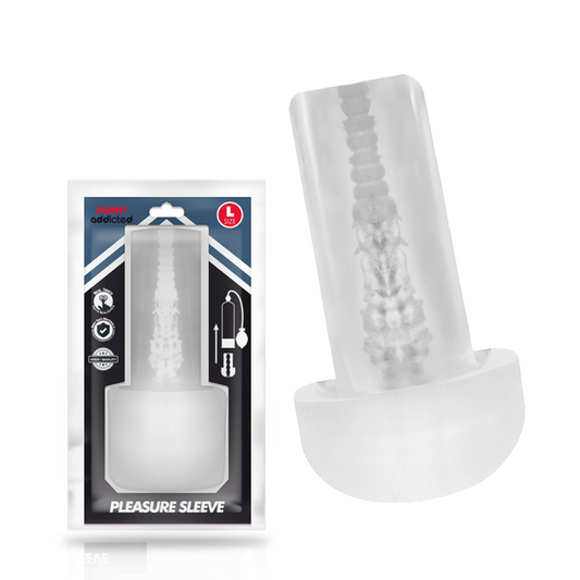 PUMP ADDICTED - Pleasure sleeve estimulador masculino talla L