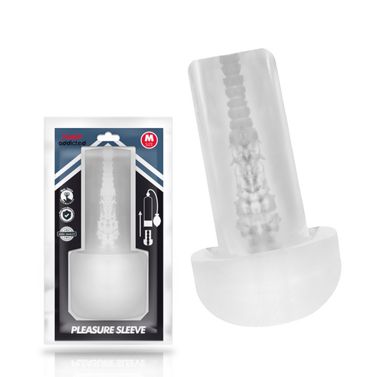 PUMP ADDICTED - Pleasure sleeve estimulador masculino talla M