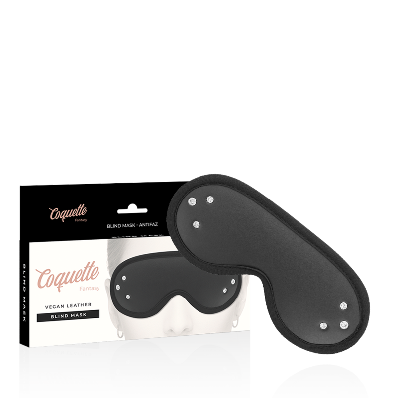 COQUETTE Chic Desire Fantasy — antifaz cuero vegano con forro de neopreno