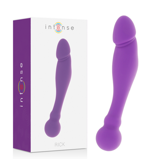 Intense Silicone Rick Dual — estimulador dual lila