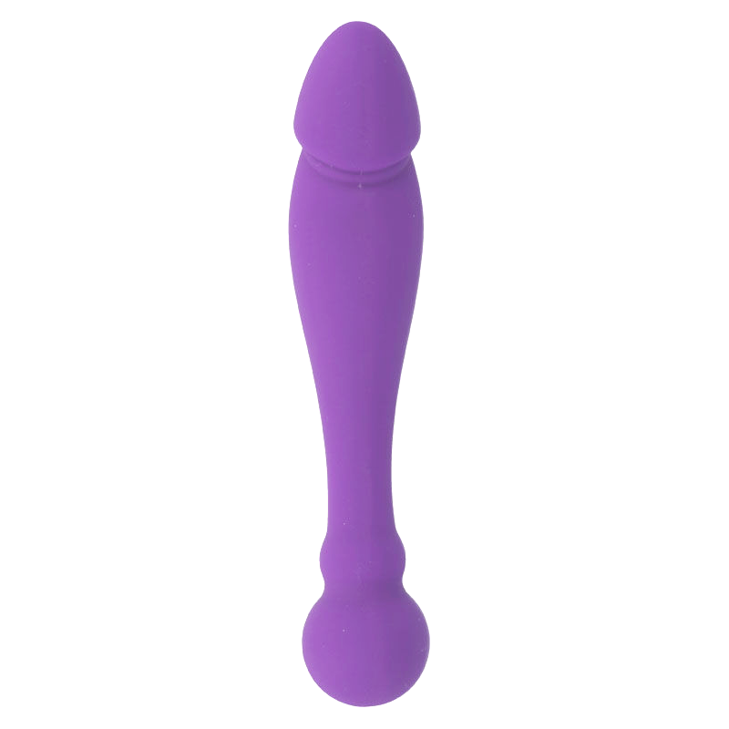 Intense Silicone Rick Dual — estimulador dual lila