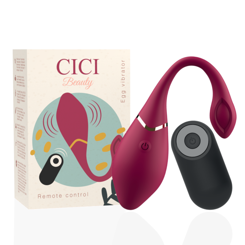 CICI BEAUTY - Premium Silicone Egg Vibrator Remote Control