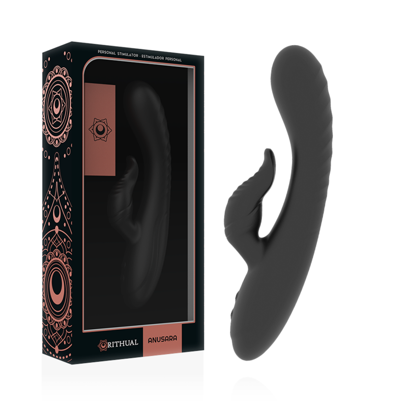 RITHUAL - Anusara motor dual recargable 2.0 negro