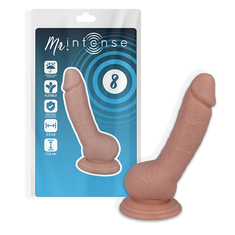 Mr Intense Nº8 — dildo realista 17,6 cm