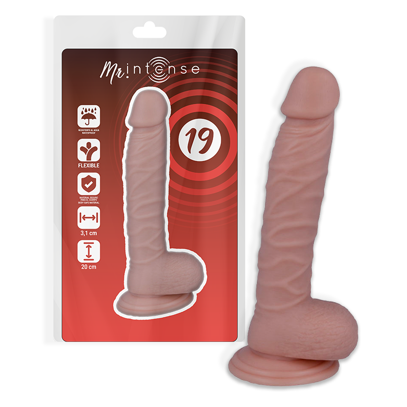 Mr Intense Nº19 — dildo realista 20 cm
