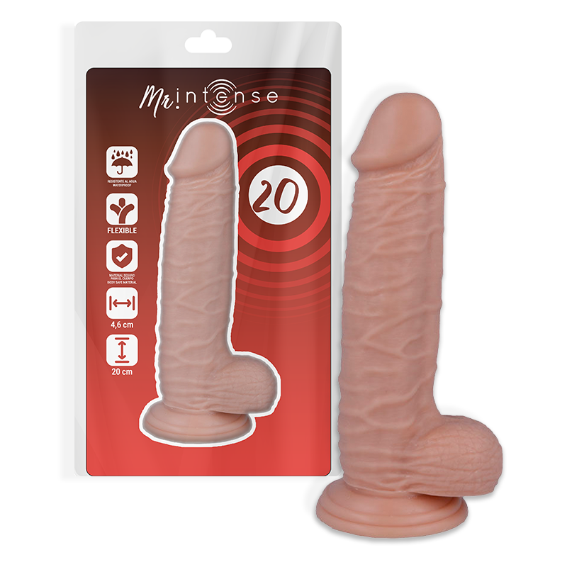 Mr Intense Nº20 — dildo realista 20 cm