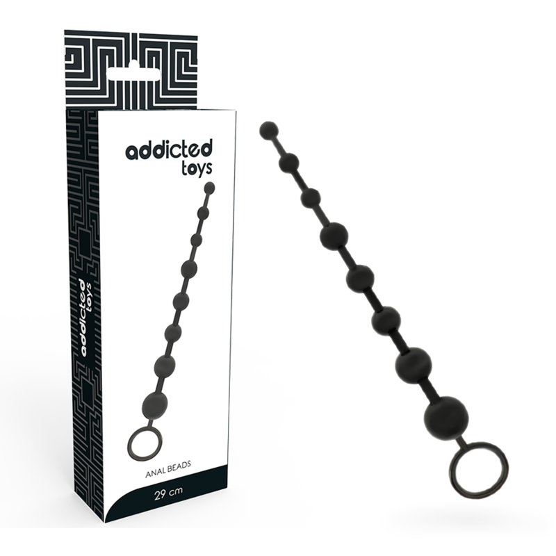 ADDICTED TOYS — Anal Beads 29 cm negro