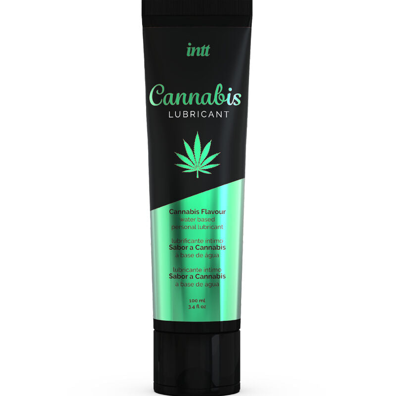 INTT Lubricants — lubricante íntimo base de agua aroma a cannabis 100 ml