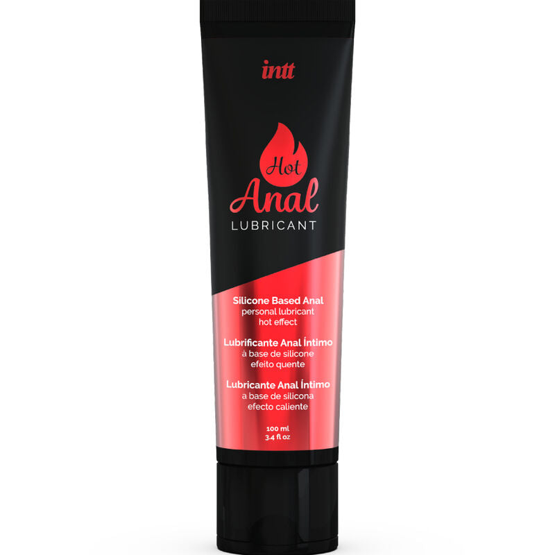 INTT Lubricants — lubricante anal híbrido base agua y silicona efecto calor 100 ml