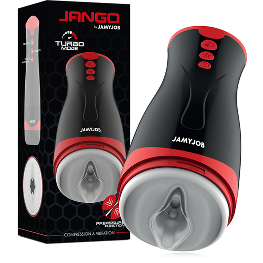 JAMYJOB Jango — masturbador de compresión y vibración