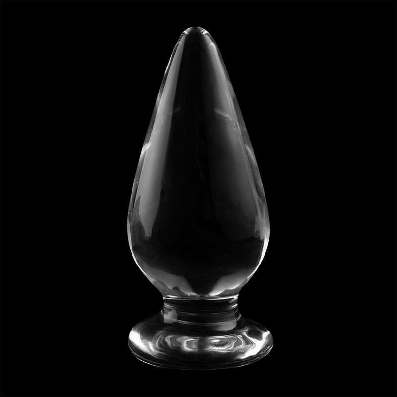 Nebula Series by Ibiza — Modelo 4 plug de cristal transparente