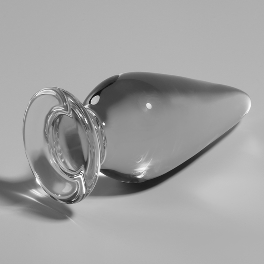 Nebula Series by Ibiza — Modelo 4 plug de cristal transparente