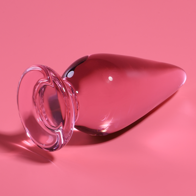 Nebula Series by Ibiza — Modelo 4 plug de cristal rosa