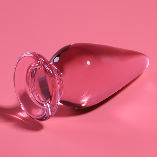 Nebula Series by Ibiza — Modelo 4 plug de cristal rosa