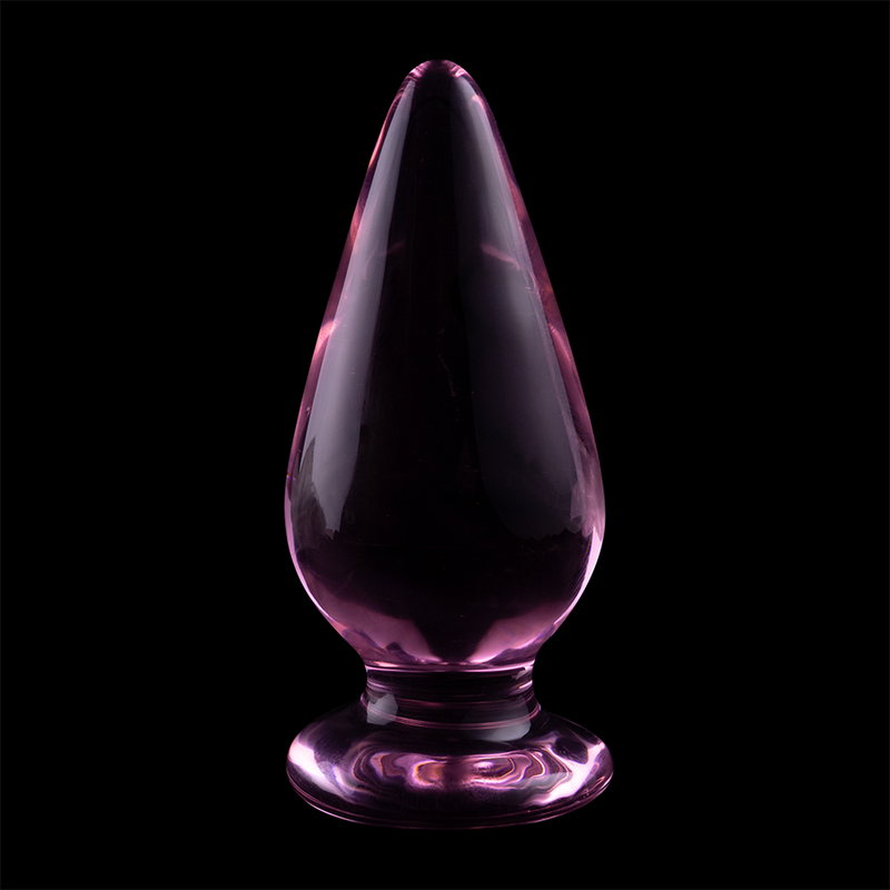 Nebula Series by Ibiza — Modelo 4 plug de cristal rosa