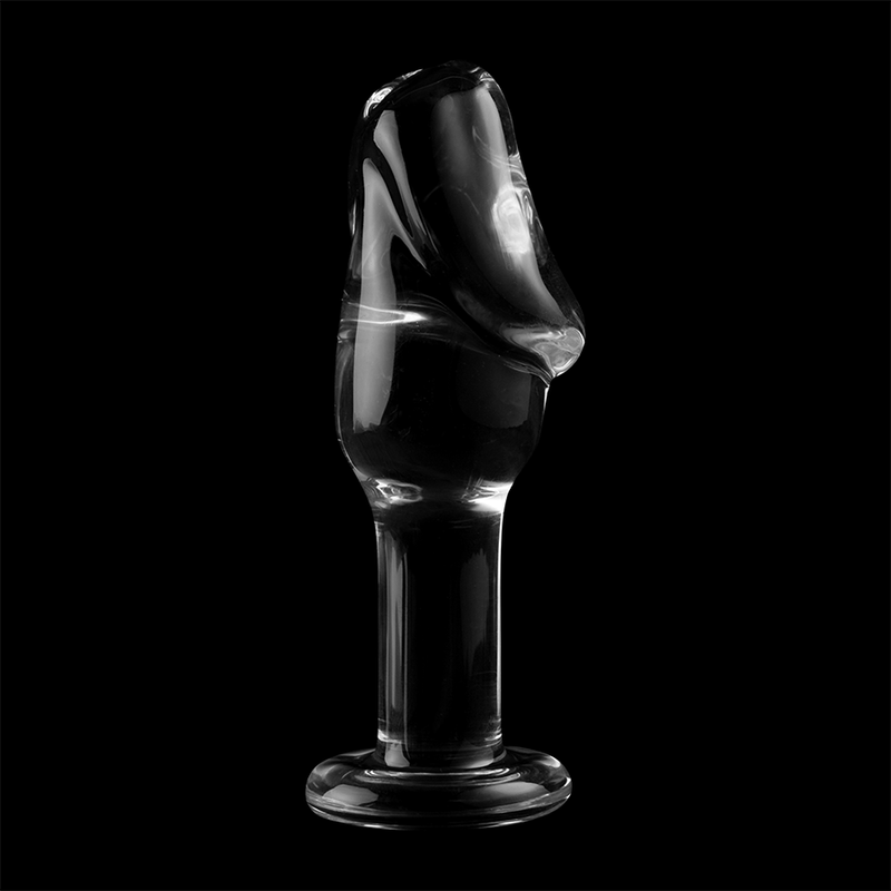Nebula Series by Ibiza — Modelo 6 plug de cristal transparente
