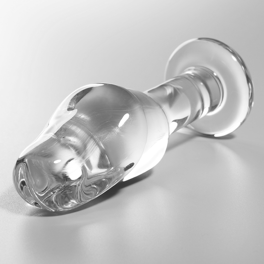 Nebula Series by Ibiza — Modelo 6 plug de cristal transparente
