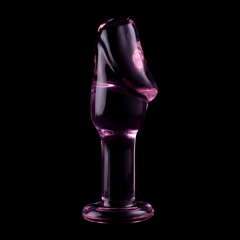 Nebula Series by Ibiza — Modelo 6 plug de cristal rosa
