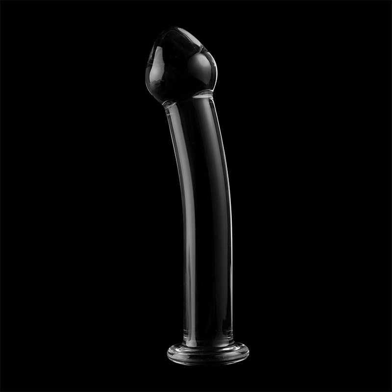 Nebula Series by Ibiza — Modelo 11 dildo de cristal transparente