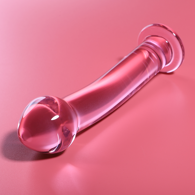 Nebula Series by Ibiza — Modelo 11 dildo de cristal rosa
