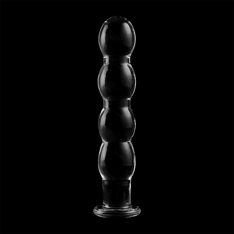 Nebula Series by Ibiza — Modelo 10 dildo de cristal transparente