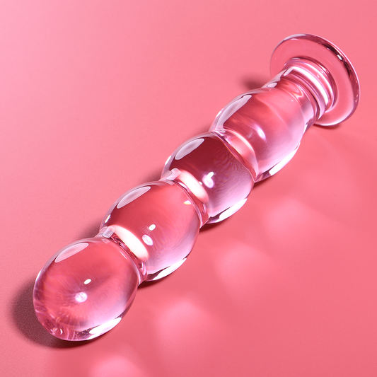 Nebula Series by Ibiza — Modelo 10 dildo de cristal rosa