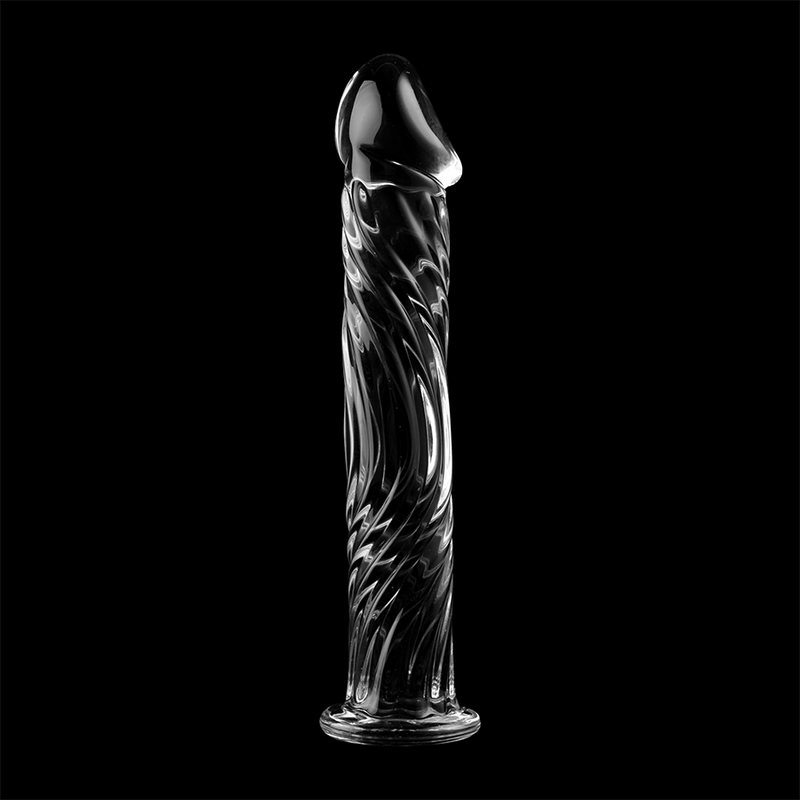 Nebula Series by Ibiza — Modelo 12 dildo de cristal transparente