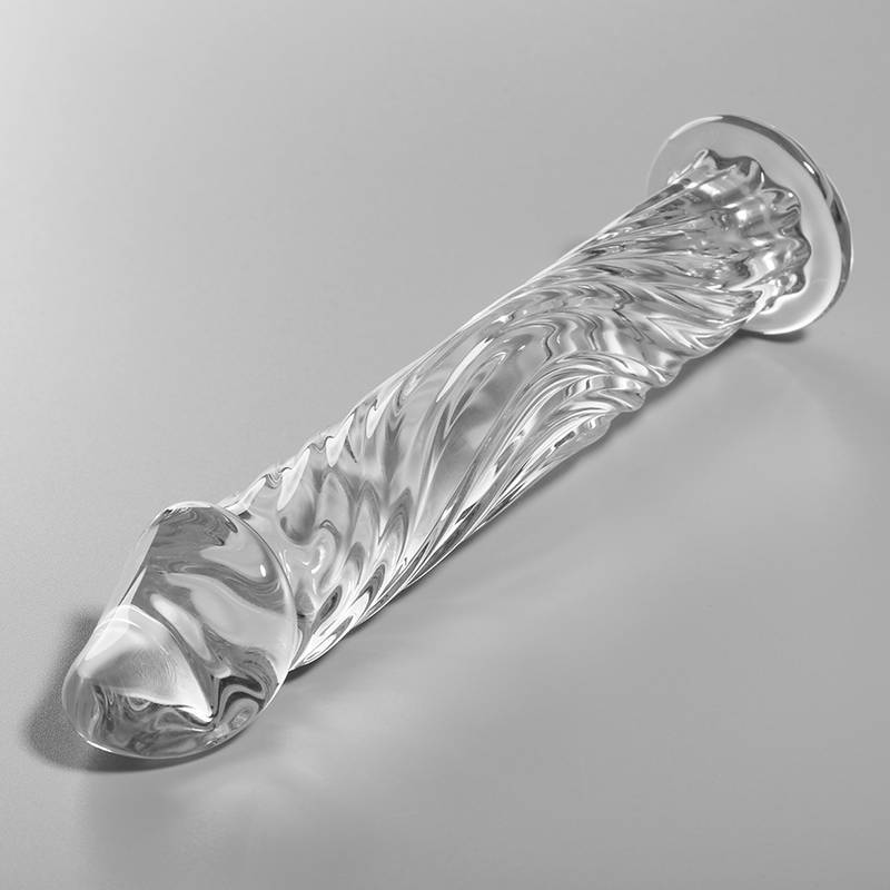 Nebula Series by Ibiza — Modelo 12 dildo de cristal transparente