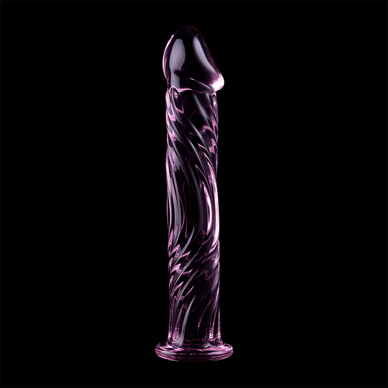 Nebula Series by Ibiza — Modelo 12 dildo de cristal rosa