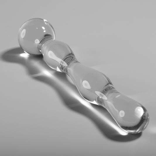 Nebula Series by Ibiza — Modelo 13 dildo de cristal transparente