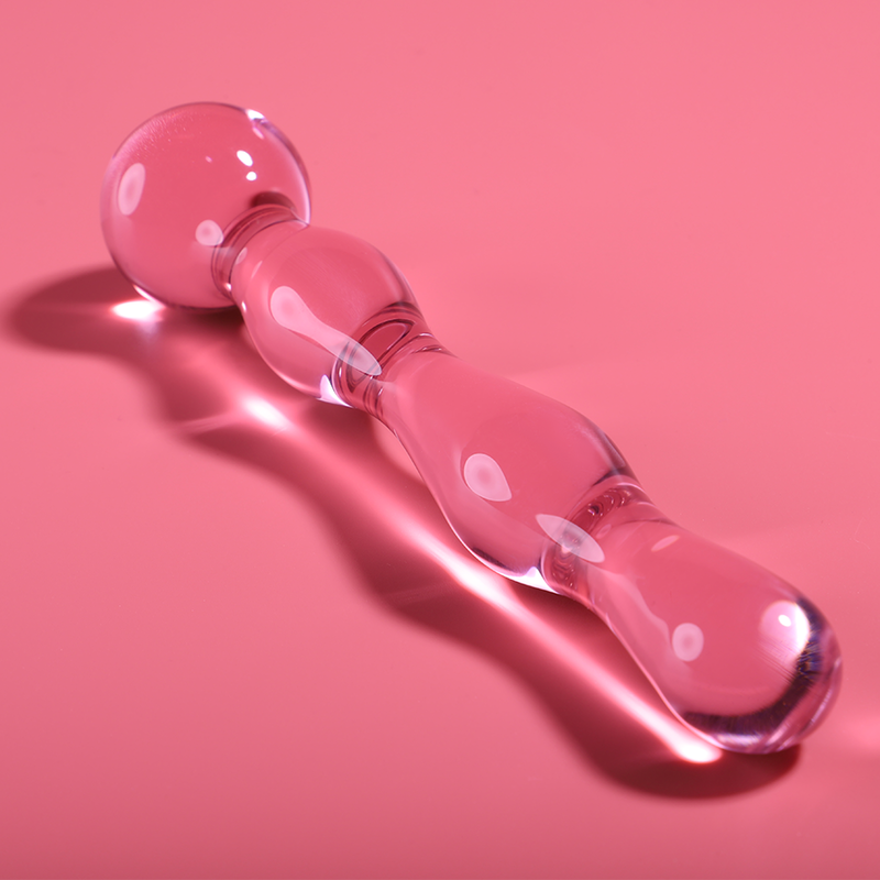 Nebula Series by Ibiza — Modelo 13 dildo de cristal rosa