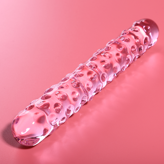Nebula Series by Ibiza — Modelo 15 dildo de cristal rosa
