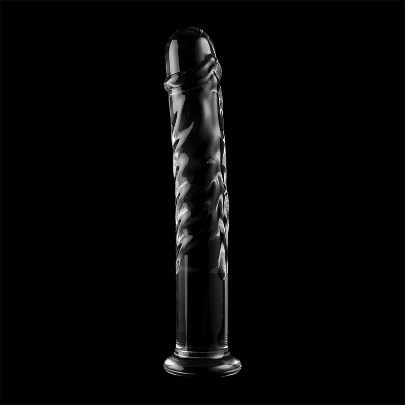 Nebula Series by Ibiza — Modelo 16 dildo de cristal transparente