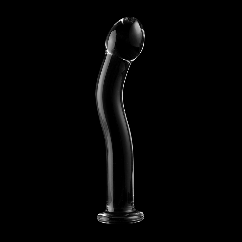 Nebula Series by Ibiza — Modelo 18 dildo de cristal transparente