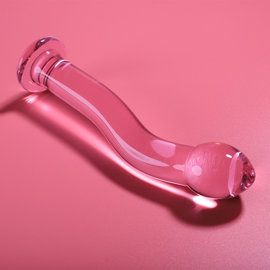 Nebula Series by Ibiza — Modelo 18 dildo de cristal rosa