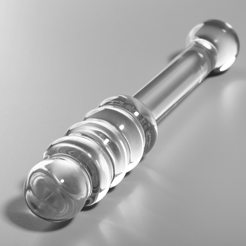 Nebula Series by Ibiza — Modelo 20 dildo de cristal transparente