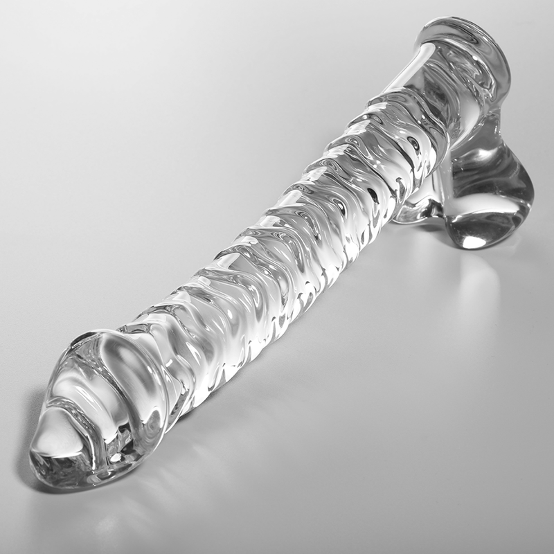 Nebula Series by Ibiza — Modelo 23 dildo de cristal transparente