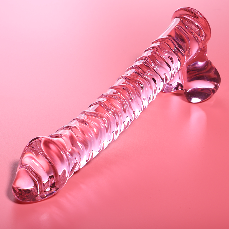 Nebula Series by Ibiza — Modelo 23 dildo de cristal rosa