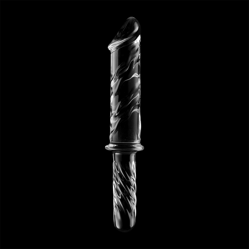 Nebula Series by Ibiza — Modelo 24 dildo de cristal transparente