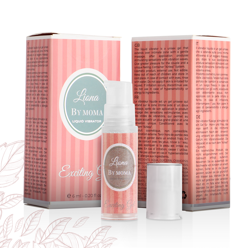 LIONA BY MOMA - Vibrador líquido exciting gel 6 ml