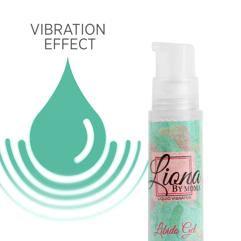 LIONA BY MOMA - Vibrador líquido libido gel 6 ml