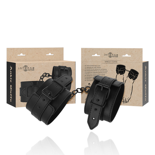 INTENSE - Fetish tobilleras de cuero vegano