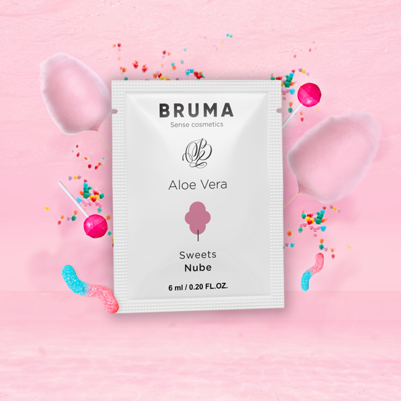 BRUMA — gel deslizante con aloe vera sabor a nube 6 ml