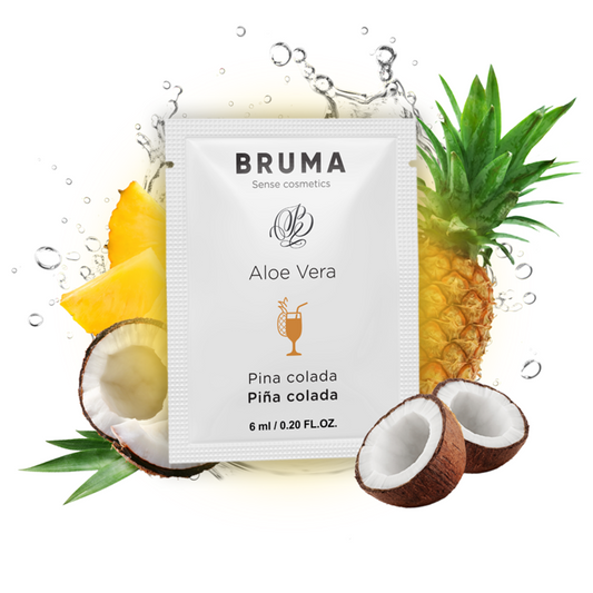 BRUMA — gel deslizante con aloe vera sabor a piña colada 6 ml