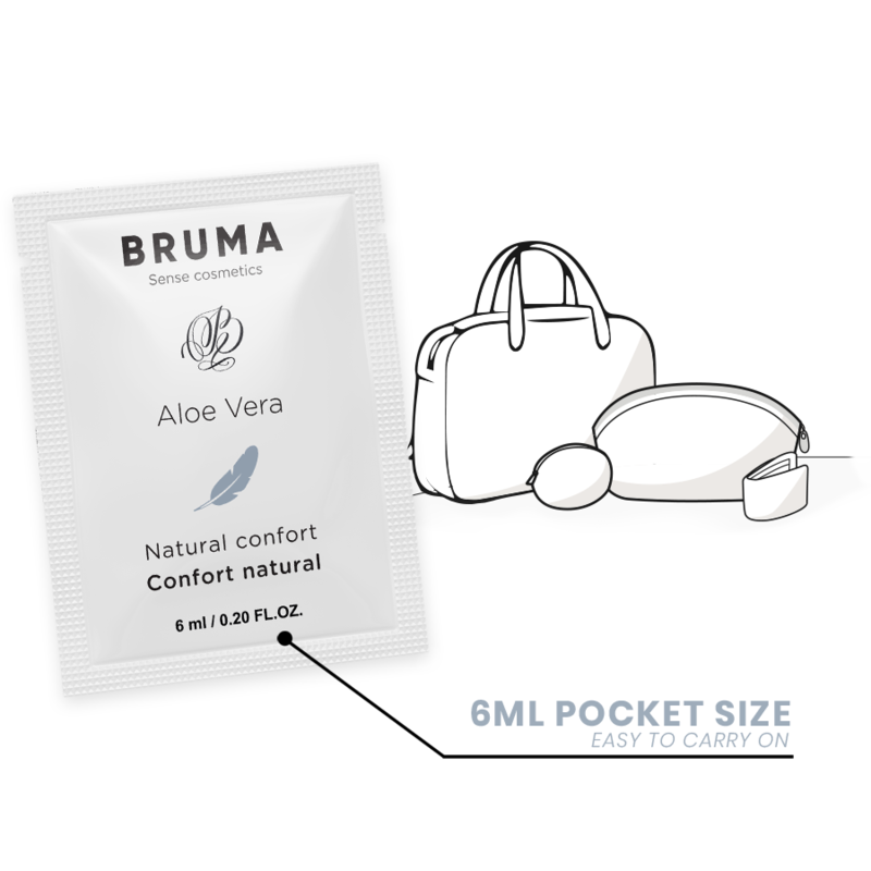 BRUMA — gel deslizante con aloe vera confort natural 6 ml