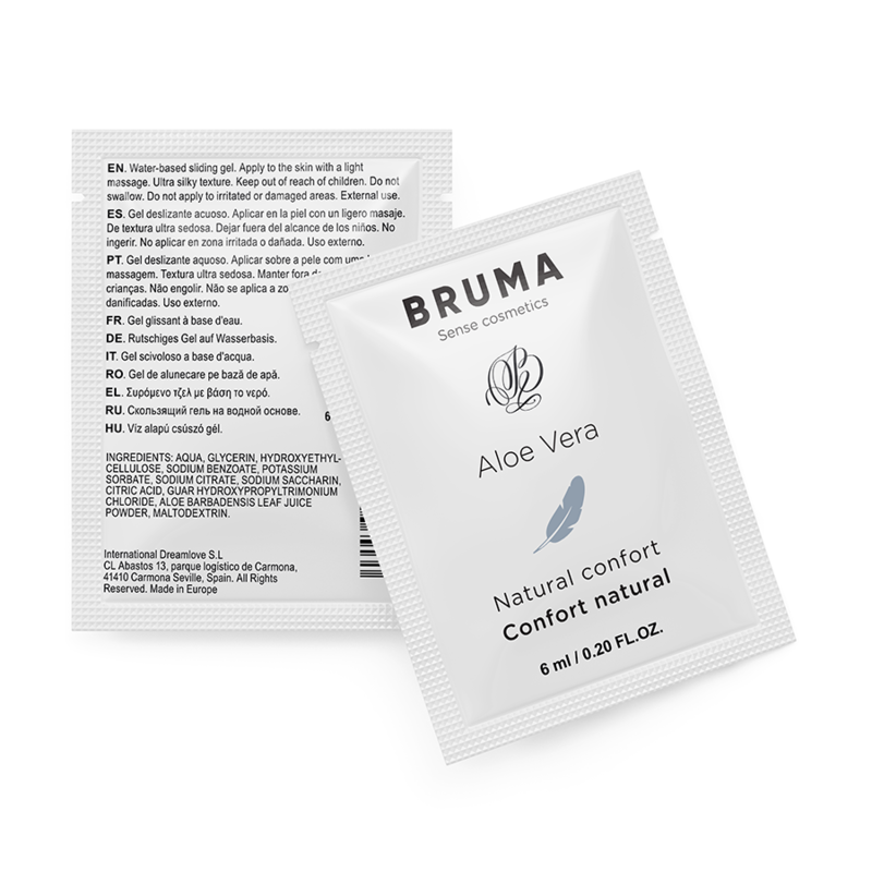 BRUMA — gel deslizante con aloe vera confort natural 6 ml