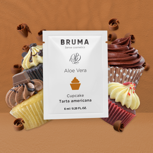 BRUMA — gel deslizante con aloe vera sabor a tarta americana 6 ml