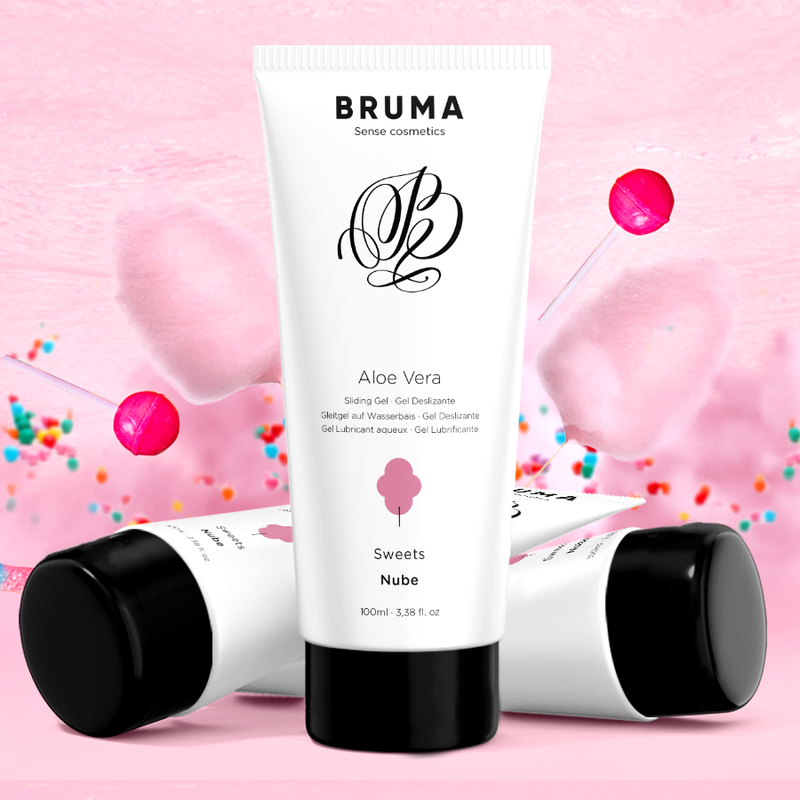 BRUMA — gel deslizante con aloe vera sabor a nube 100 ml